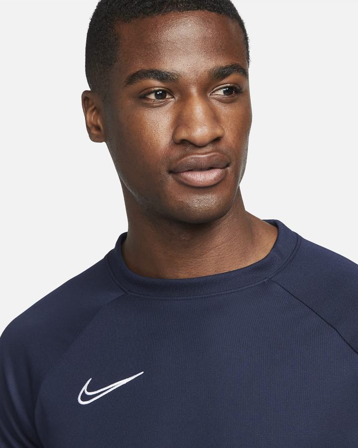 Camiseta Nike Dri-FIT Academy Pro Short-Sleeve Soccer Top Hombre Obsidian Blancas Azul Real Azules | DELWR-1356