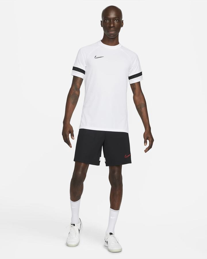 Camiseta Nike Dri-FIT Academy Pro Short-Sleeve Soccer Top Hombre Blancas Negras | DSPBZ-9567