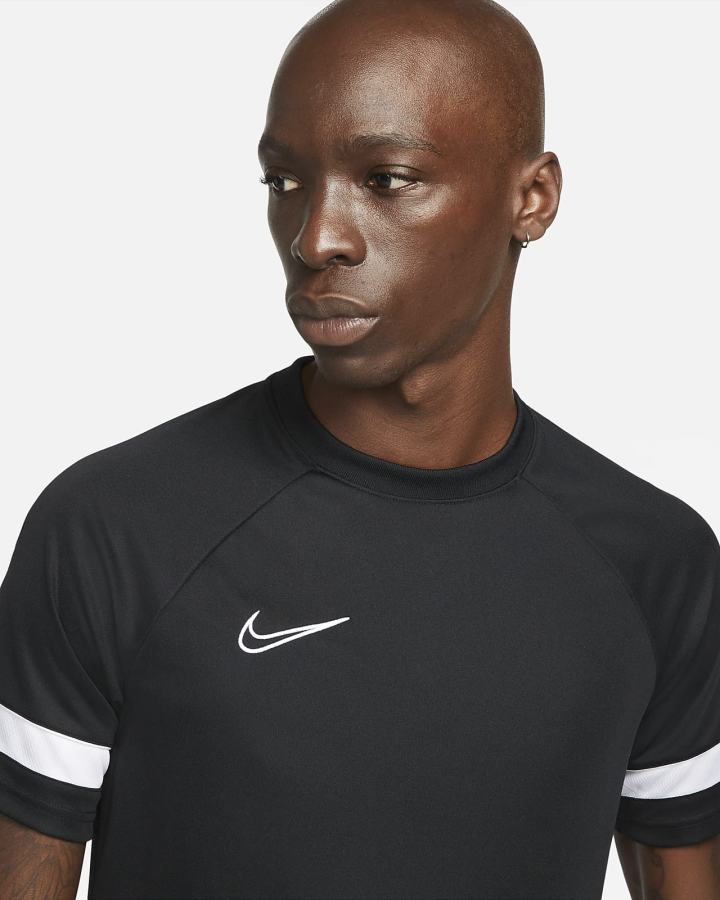 Camiseta Nike Dri-FIT Academy Pro Short-Sleeve Soccer Top Hombre Negras Blancas | UHPRC-5478