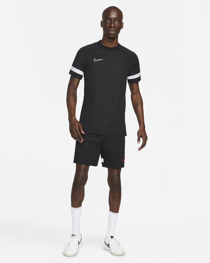 Camiseta Nike Dri-FIT Academy Pro Short-Sleeve Soccer Top Hombre Negras Blancas | UHPRC-5478