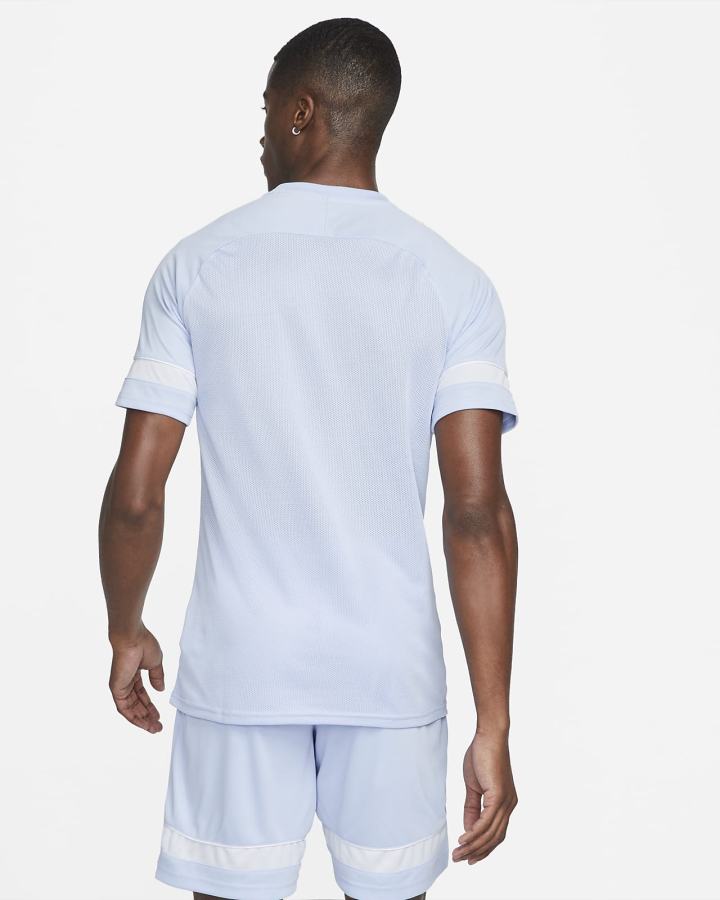 Camiseta Nike Dri-FIT Academy Pro Short-Sleeve Soccer Top Hombre Azules Claro Blancas Gris | YITHN-4630