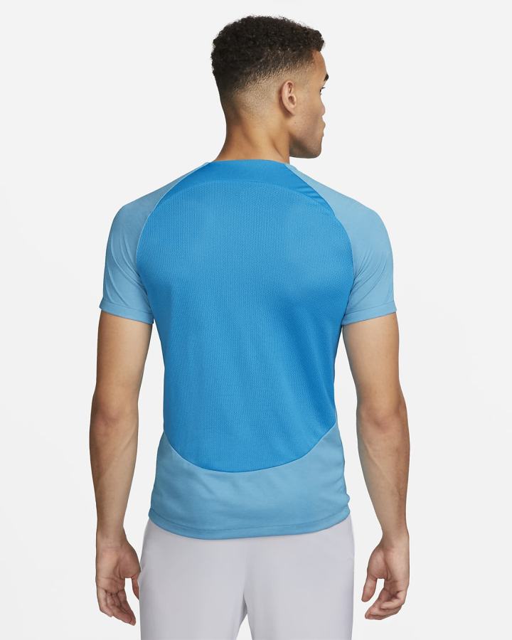 Camiseta Nike Dri-FIT Academy Short-Sleeve Soccer Top Hombre Azules Blancas | AQBHJ-3280