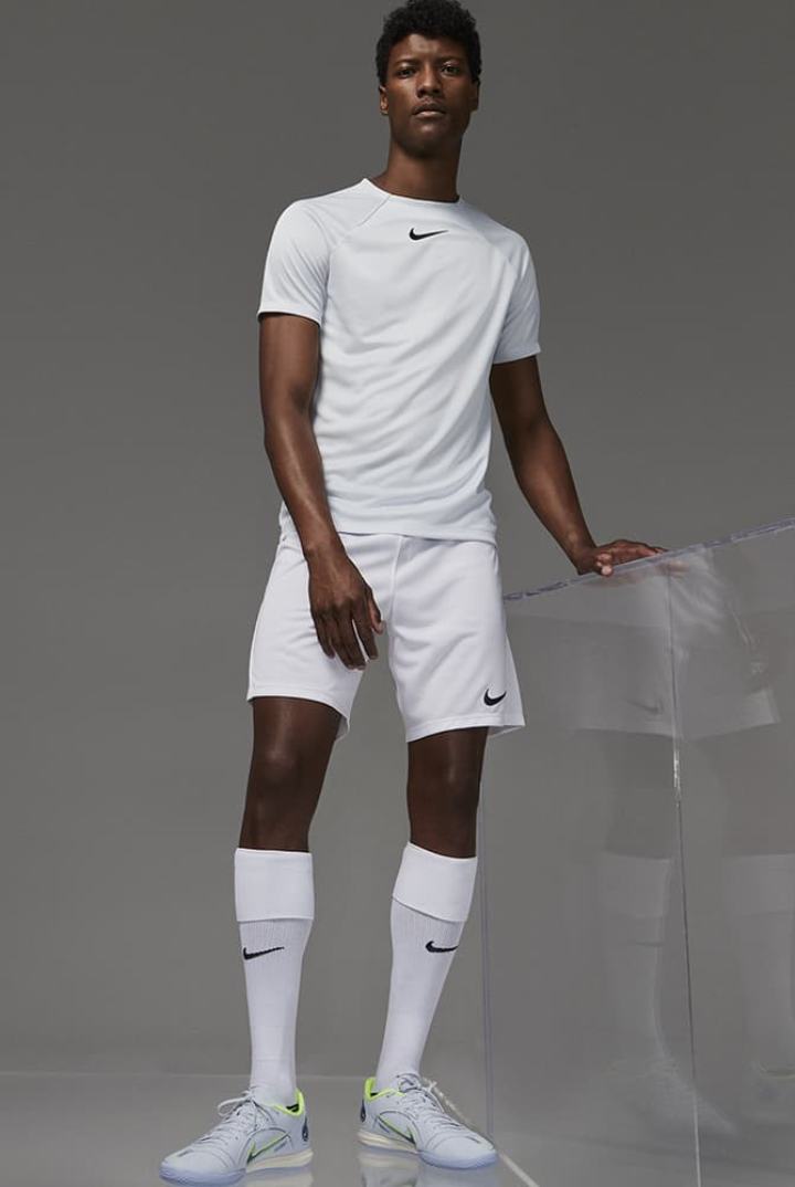 Camiseta Nike Dri-FIT Academy Short-Sleeve Soccer Top Hombre Azules Blancas | AQBHJ-3280
