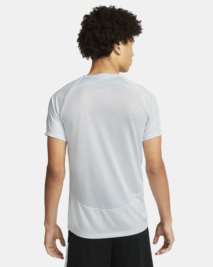 Camiseta Nike Dri-FIT Academy Short-Sleeve Soccer Top Hombre Plateadas Negras | NXMSW-4753