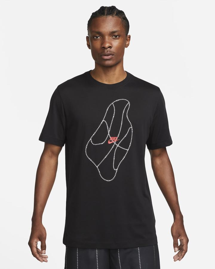Camiseta Nike Dri-FIT Basketball Hombre Negras | FLYAB-9802