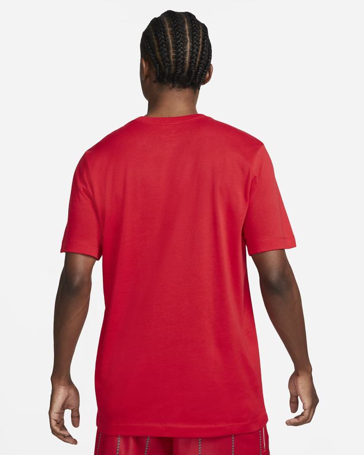 Camiseta Nike Dri-FIT Basketball Hombre Rojas | NXMYT-4806