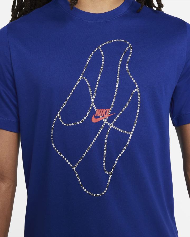 Camiseta Nike Dri-FIT Basketball Hombre Azul Real Oscuro Azules | WQLVJ-8602