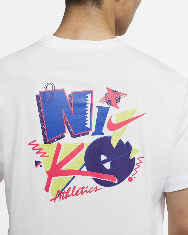 Camiseta Nike Dri-FIT Estampadas Training Hombre Blancas | IVYDC-2810