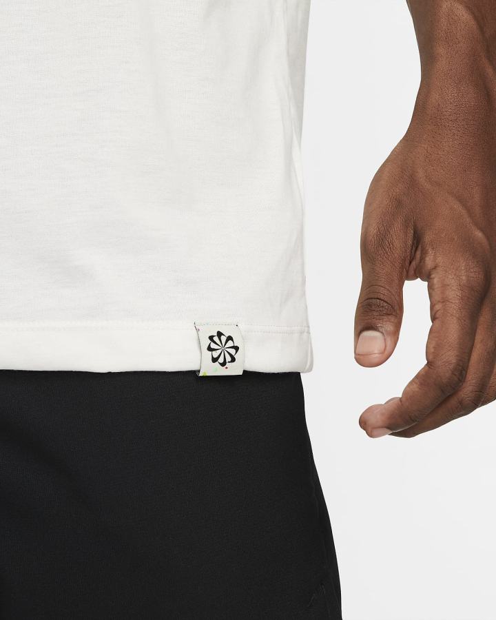 Camiseta Nike Dri-FIT Estampadas Training Hombre Blancas | VPCSD-8593