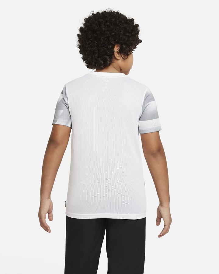 Camiseta Nike Dri-FIT F.C. Libero Kids Short-Sleeve Estampadas Soccer Top Niño Negras Blancas | DRWNA-0157
