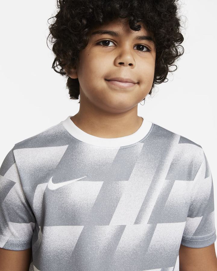 Camiseta Nike Dri-FIT F.C. Libero Kids Short-Sleeve Estampadas Soccer Top Niña Negras Blancas | LCIYS-6925