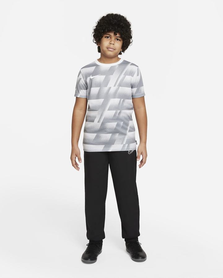 Camiseta Nike Dri-FIT F.C. Libero Kids Short-Sleeve Estampadas Soccer Top Niña Negras Blancas | LCIYS-6925