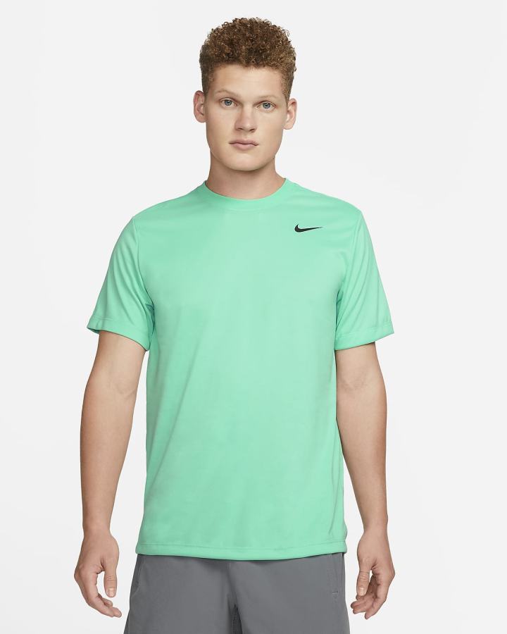 Camiseta Nike Dri-FIT Fitness Hombre Negras | WMQRU-7213