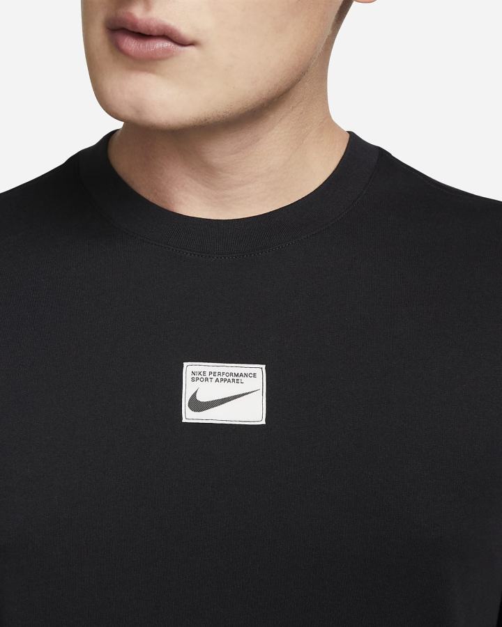 Camiseta Nike Dri-FIT Fitness Hombre Negras | XTERK-5109