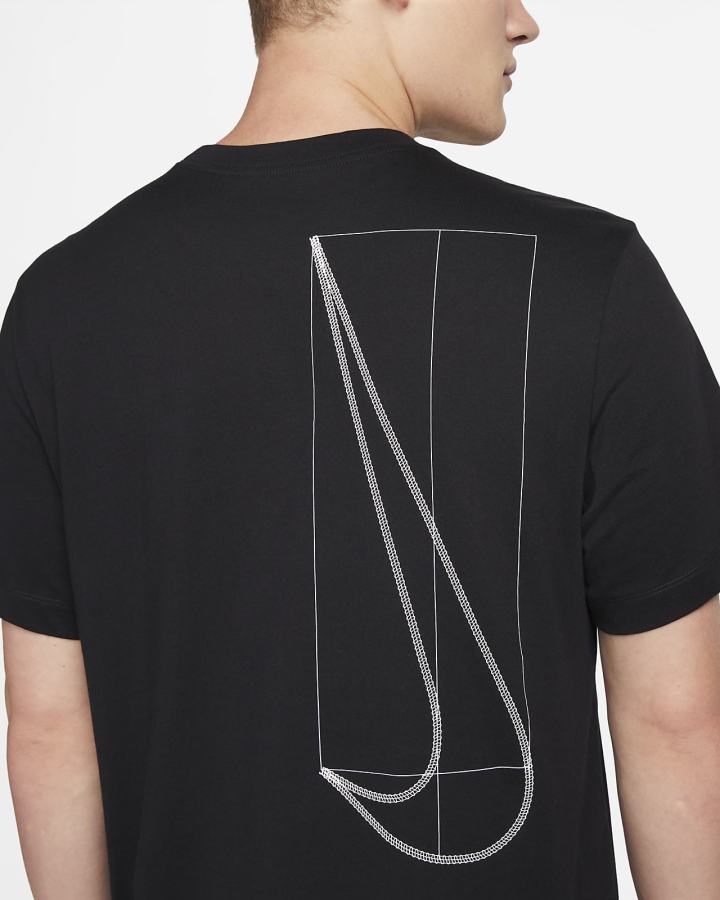 Camiseta Nike Dri-FIT Fitness Hombre Negras | XTERK-5109
