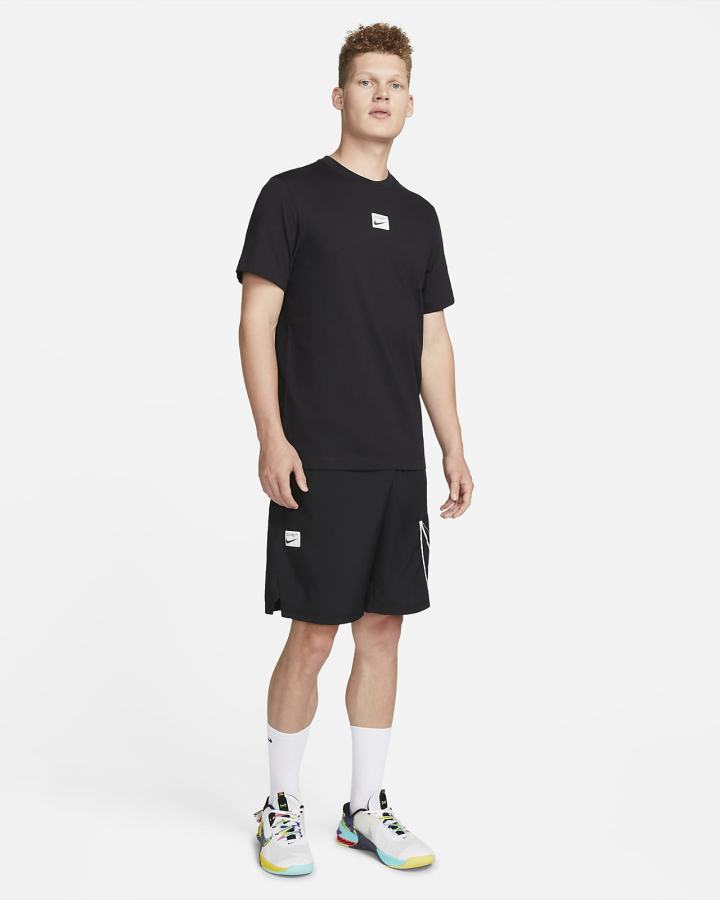Camiseta Nike Dri-FIT Fitness Hombre Negras | XTERK-5109