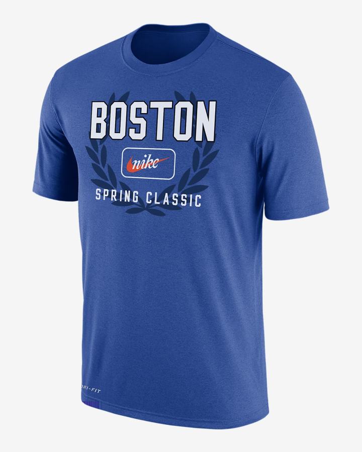 Camiseta Nike Dri-FIT Hombre Azul Real Azules | TEKID-5413