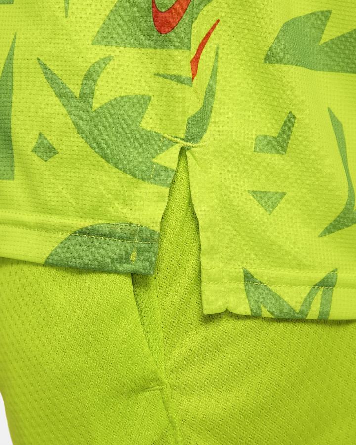 Camiseta Nike Dri-FIT Kids Training Top Niño Verde | UCOVE-6035