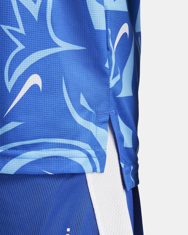 Camiseta Nike Dri-FIT Kids Training Top Niño Azul Real Rojas | XFWOC-2458