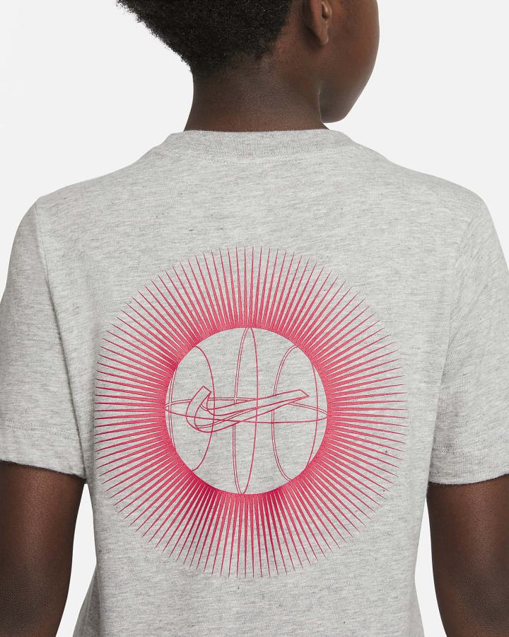 Camiseta Nike Dri-FIT Kyrie Kids Niño Gris Oscuro | SHTVB-8013