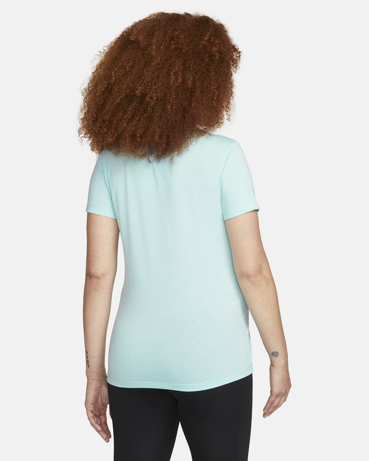 Camiseta Nike Dri-FIT (M) (Maternity) Mujer Negras | MEKPG-6725
