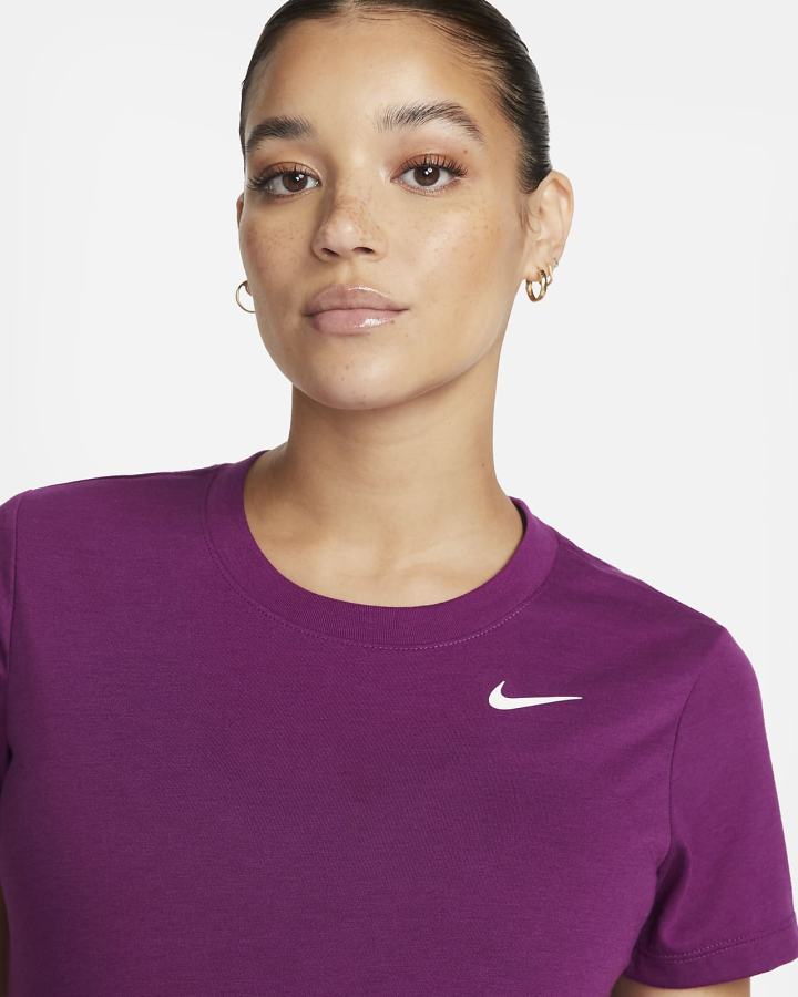 Camiseta Nike Dri-FIT (M) (Maternity) Mujer Blancas | QHKIO-1847