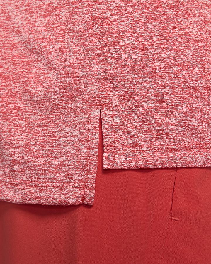 Camiseta Nike Dri-FIT Rise 365 Short-Sleeve Hombre Rojas | MAPNQ-2478