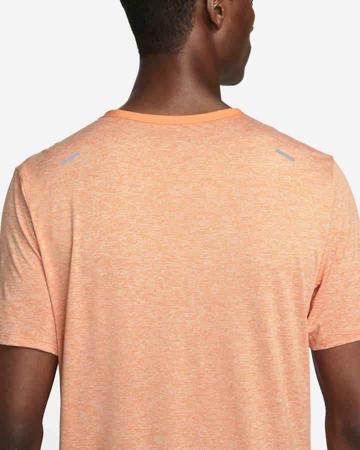Camiseta Nike Dri-FIT Rise 365 Short-Sleeve Hombre Naranjas | QETWP-8609