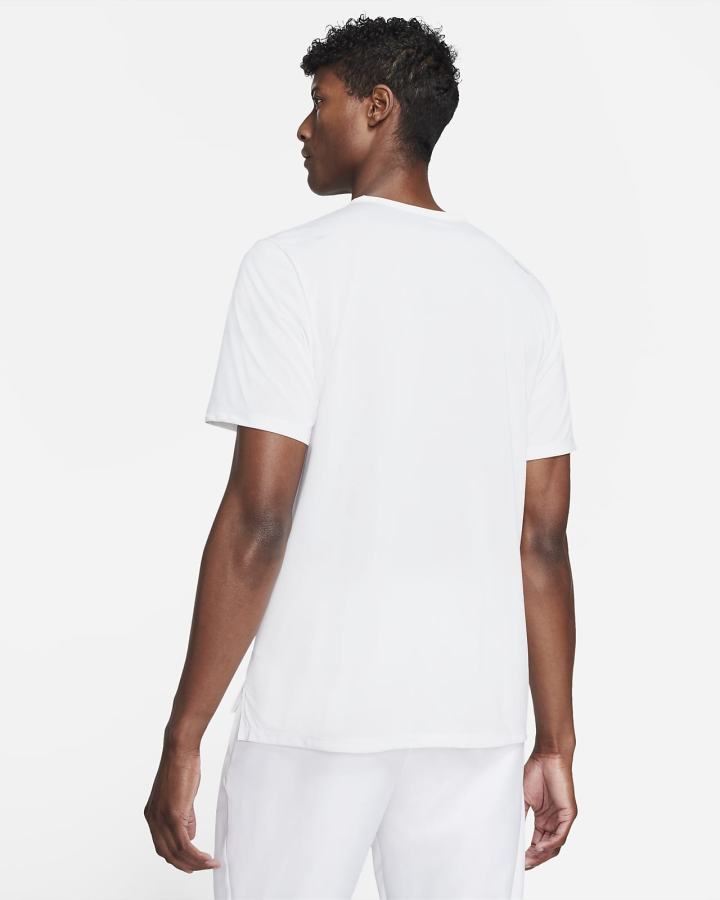 Camiseta Nike Dri-FIT Rise 365 Short-Sleeve Hombre Blancas | TSQKM-6374