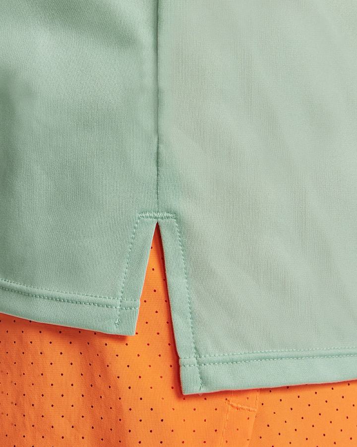 Camiseta Nike Dri-FIT Rise 365 Short-Sleeve Hombre Verde Naranjas | VWCOB-2348