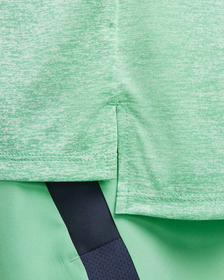 Camiseta Nike Dri-FIT Rise 365 Short-Sleeve Hombre Verde Menta | ZKDCJ-1075