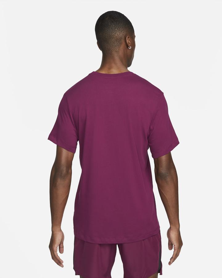 Camiseta Nike Dri-FIT Run Division Running Hombre Moradas | PVLBO-0426