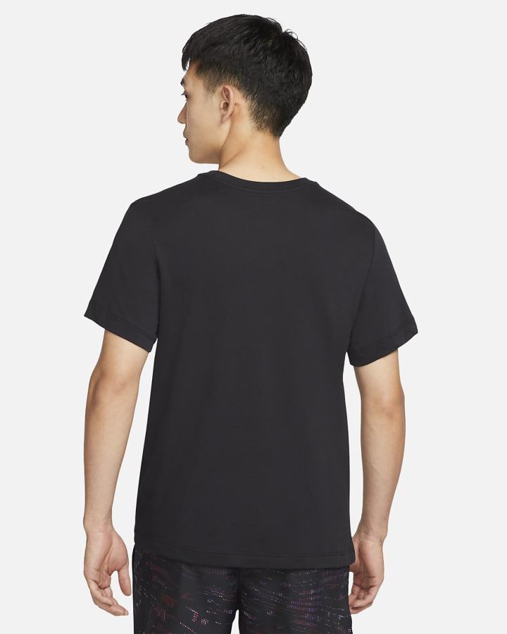 Camiseta Nike Dri-FIT Run Division Running Hombre Negras | XUNCP-7052