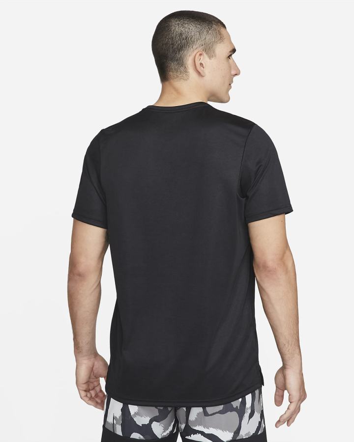 Camiseta Nike Dri-FIT Sport Clash Training Top Hombre Negras Blancas | UGTLI-1724