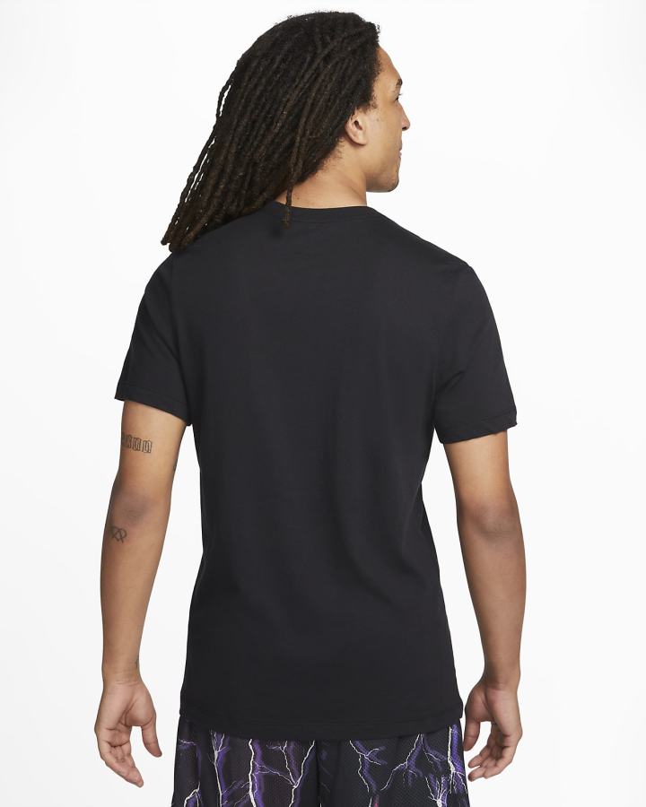 Camiseta Nike Dri-FIT Swoosh Basketball Hombre Negras | DKFUZ-1209