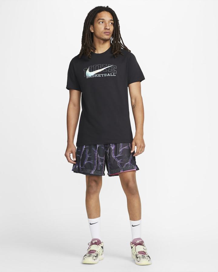 Camiseta Nike Dri-FIT Swoosh Basketball Hombre Negras | DKFUZ-1209