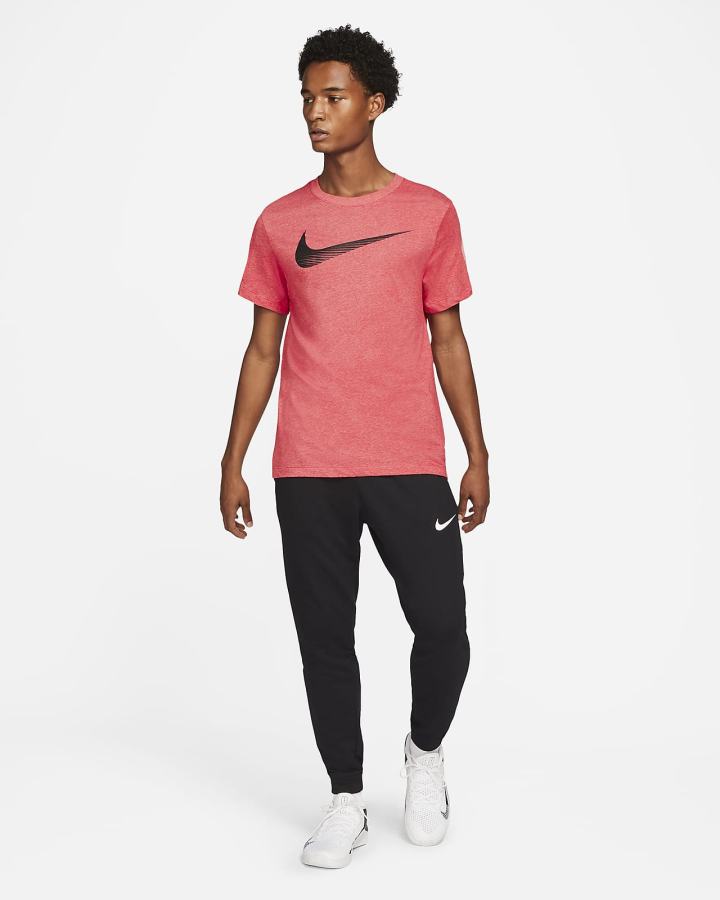 Camiseta Nike Dri-FIT Swoosh Training Hombre Blancas | CFNTE-3591