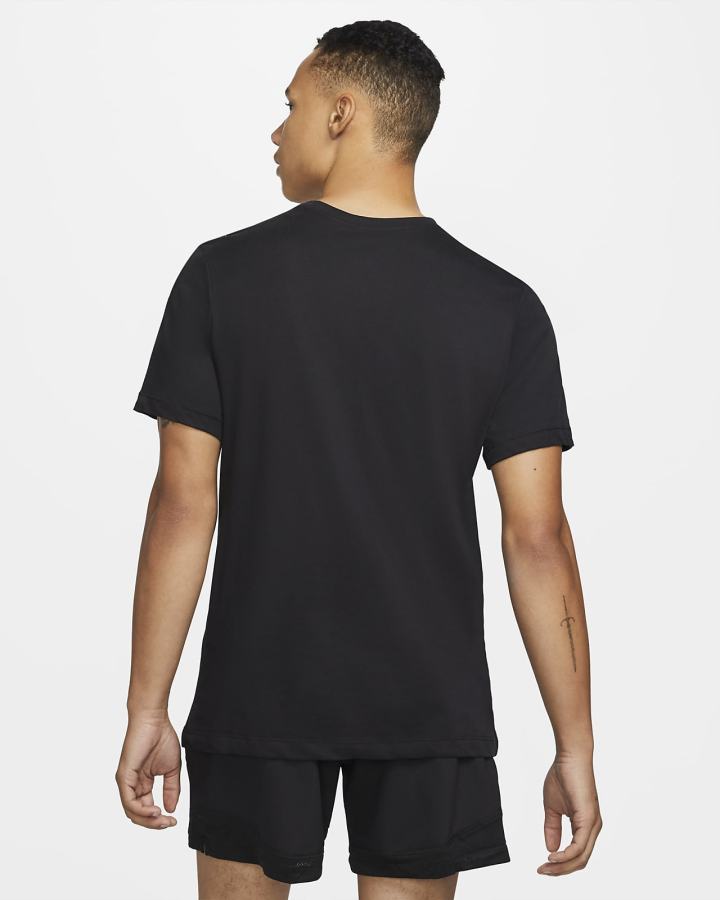 Camiseta Nike Dri-FIT Swoosh Training Hombre Negras | DUPVG-5391