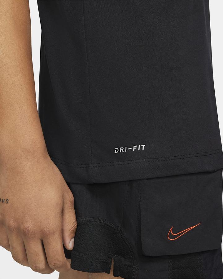 Camiseta Nike Dri-FIT Swoosh Training Hombre Negras | DUPVG-5391
