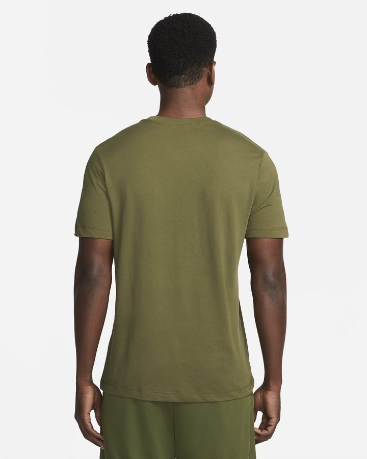 Camiseta Nike Dri-FIT Swoosh Training Hombre Verde | JFDOS-2068