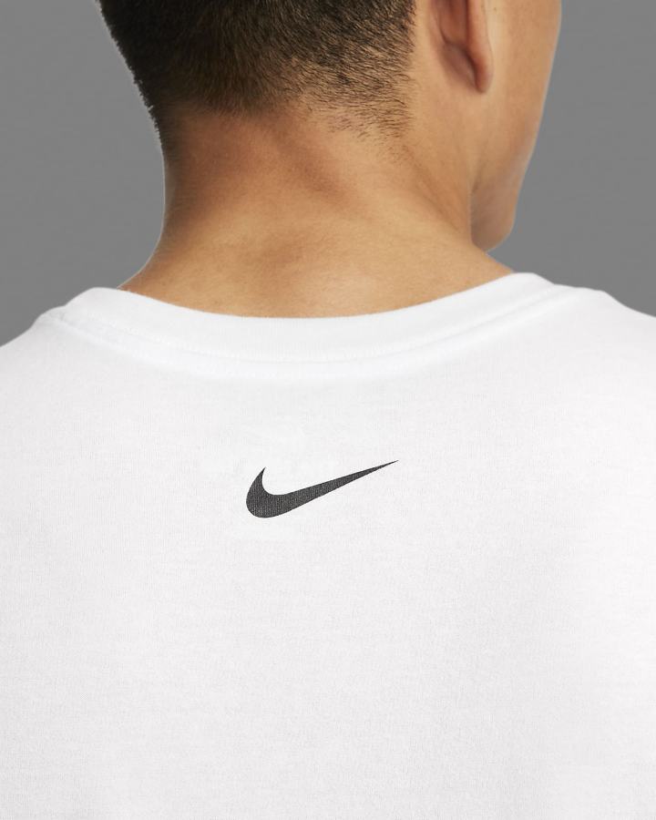 Camiseta Nike Dri-FIT Training Hombre Blancas | EILXG-6418