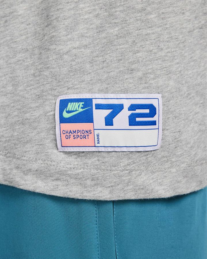Camiseta Nike Dri-FIT Training Hombre Gris Oscuro | JVMWA-6952