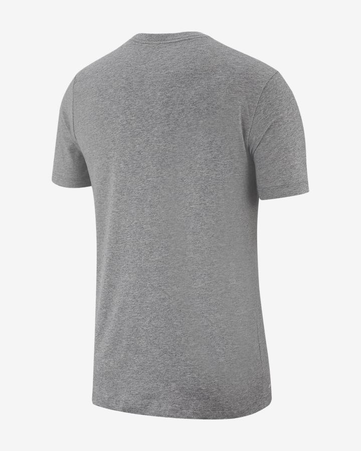 Camiseta Nike Dri-FIT Training Hombre Gris Oscuro Negras | YGXPK-3721