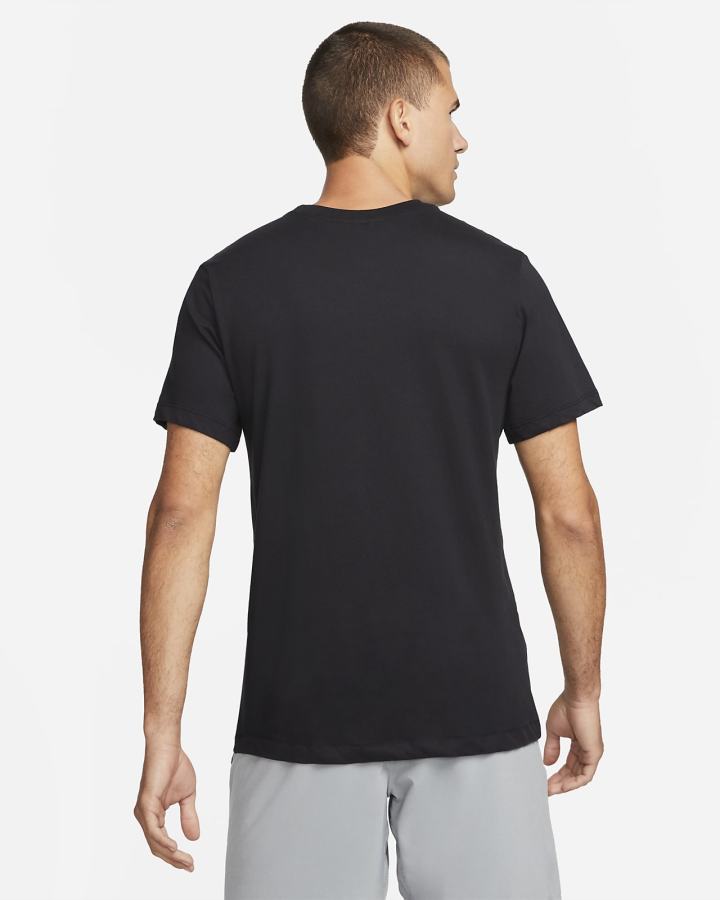 Camiseta Nike Dri-FIT Training Hombre Negras | JOBPV-6230