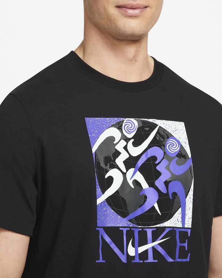 Camiseta Nike Dri-FIT Training Hombre Negras | TVINY-3184