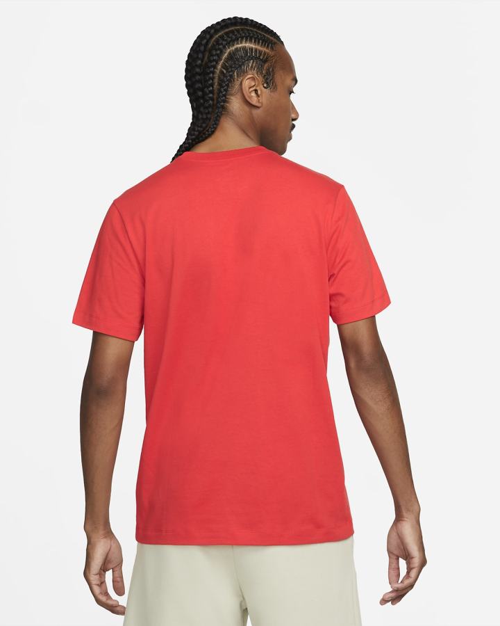 Camiseta Nike Dri-FIT Training Hombre Rojas | DRKSU-2981