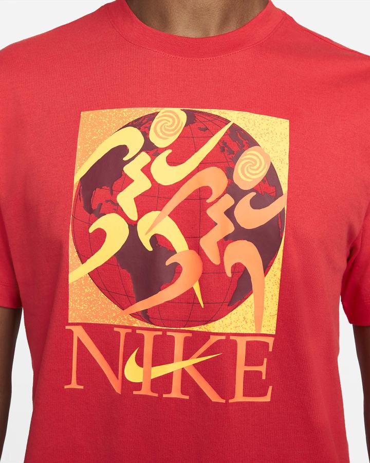 Camiseta Nike Dri-FIT Training Hombre Rojas | DRKSU-2981