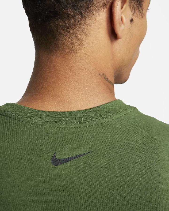 Camiseta Nike Dri-FIT Training Hombre Verde | SGBWP-9052