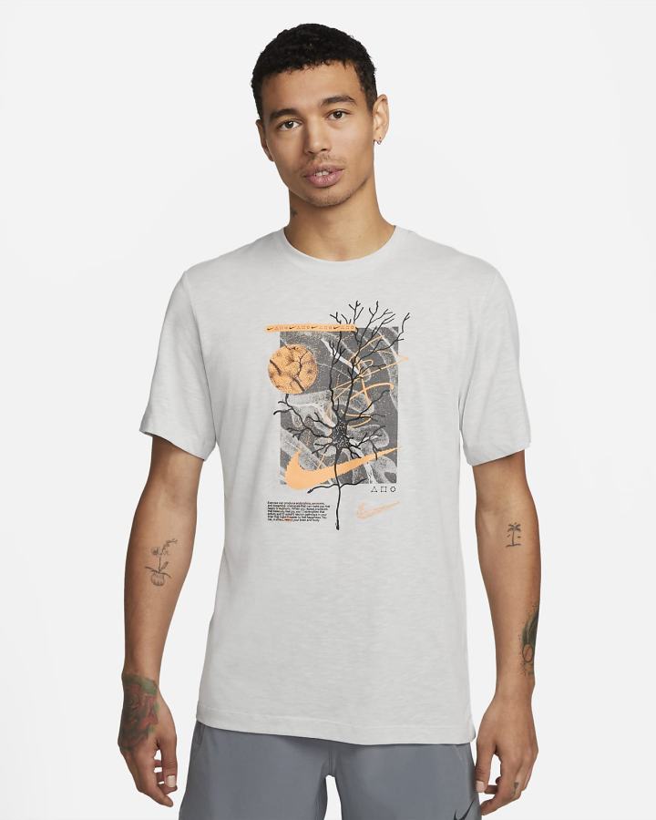 Camiseta Nike Dri-FIT Wild Clash Training Hombre Gris Gris Claro | MKQNW-3527