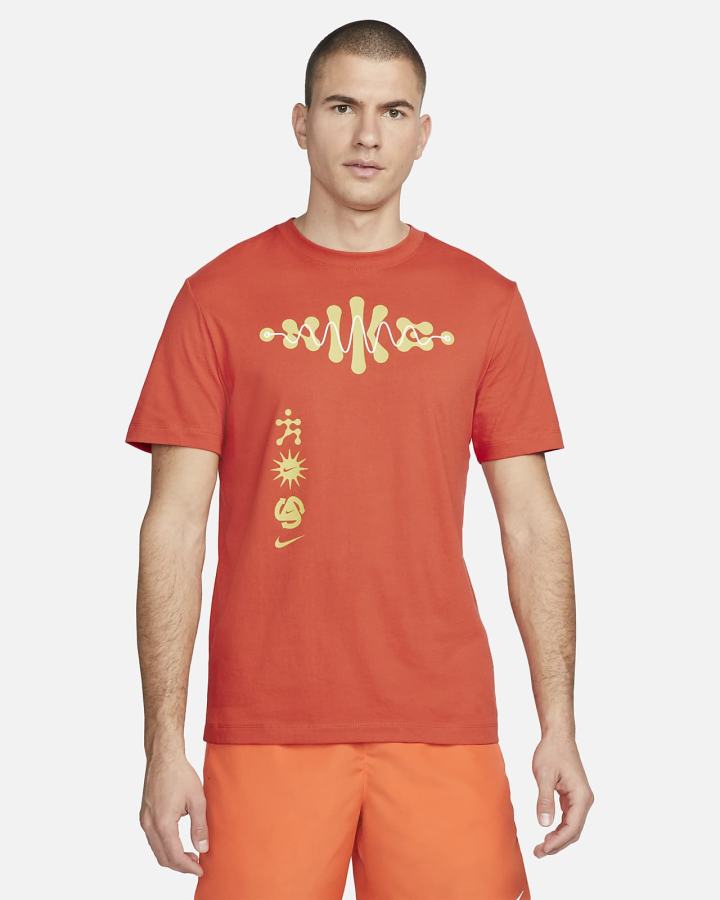 Camiseta Nike Dri-FIT Wild Run Running Hombre Naranjas | JEBLT-4263
